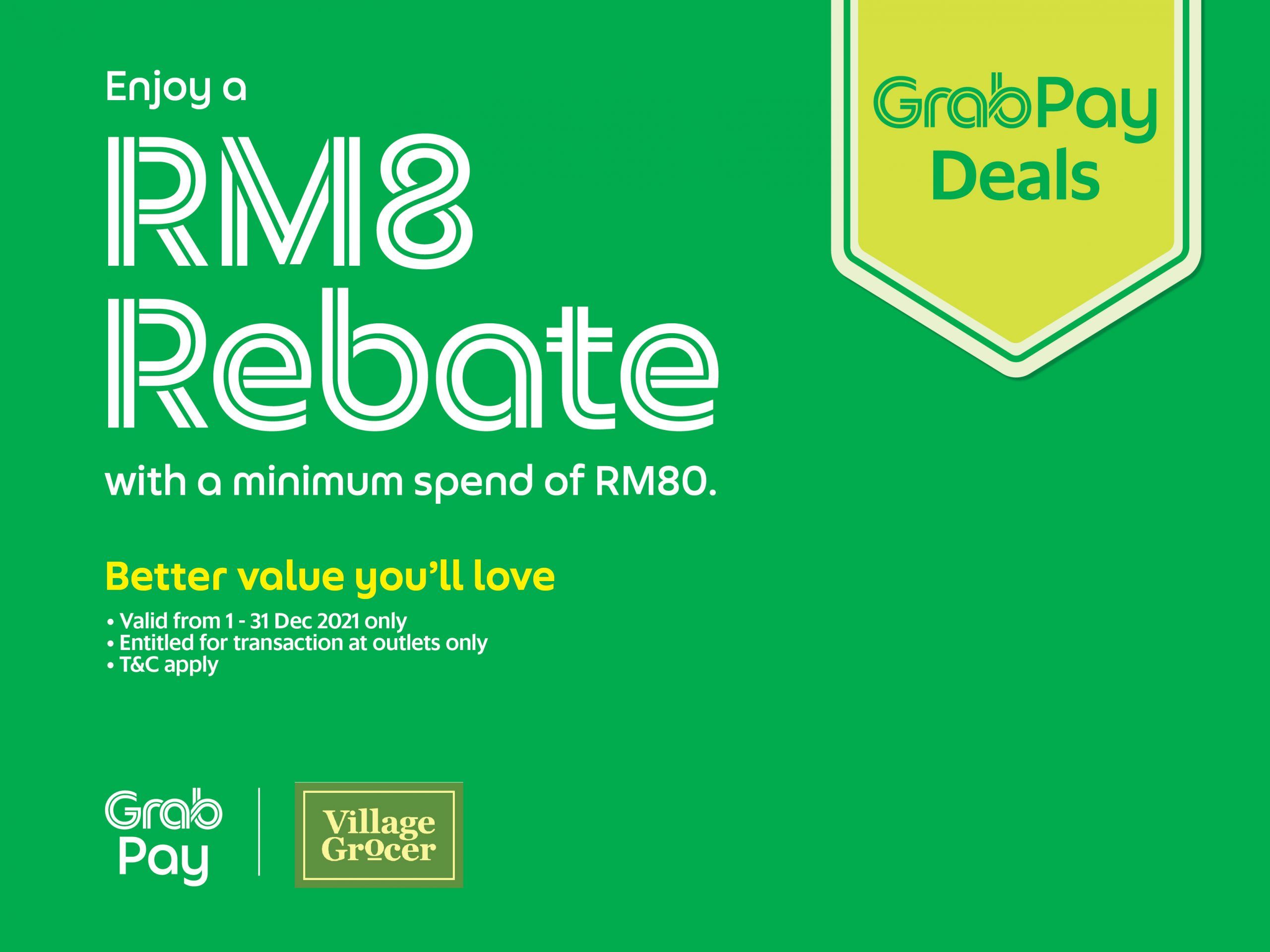 GrabPay December Deals | Village Grocer