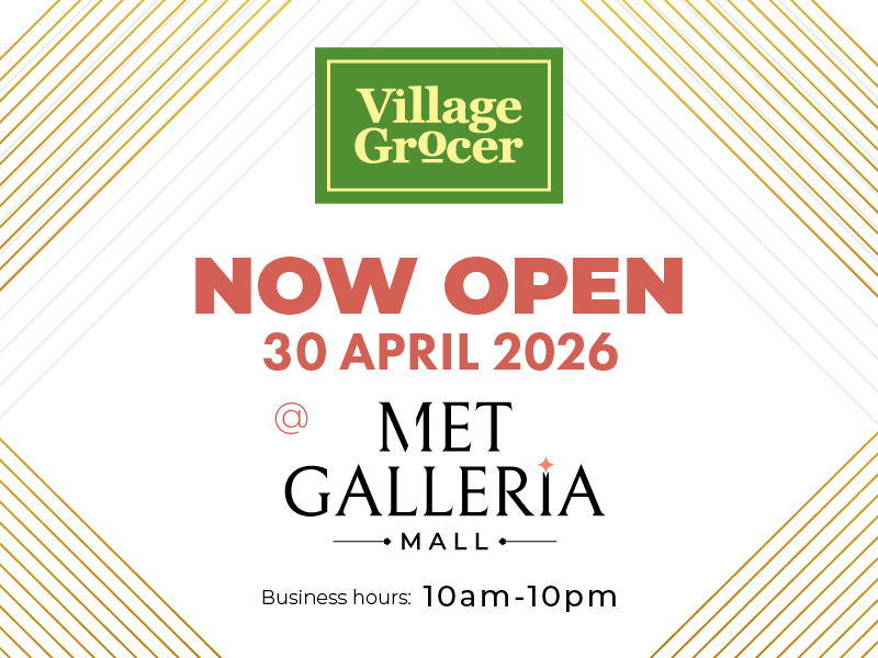 New Outlet at MET Galleria Mall is now OPEN!