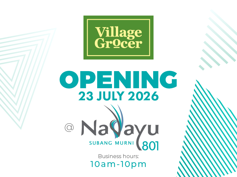 Village Grocer Nadayu 801 Subang Murni Opening on 23 July 2026!